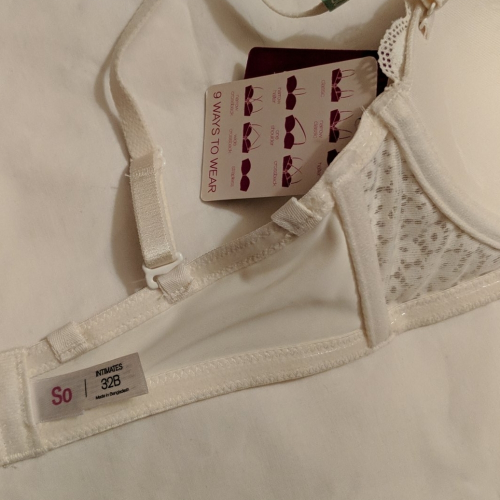 Ivory Convertible Bra - Picture 3 of 3